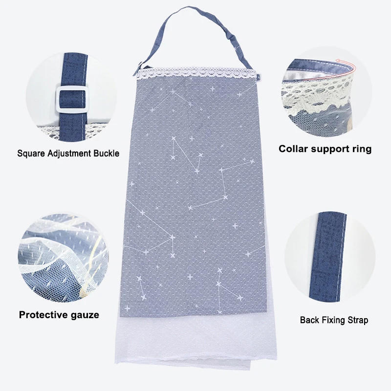 Maternity Nursing Cover Towel  Cotton Mother breastfeeding 360 Wire Poncho Covers Breast Feeding Apron