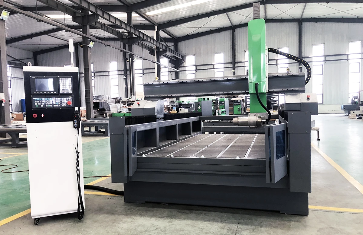 3d Engraving Sculpture Machine BCS1325 Cnc Marble Granite Stone Good Price Multi-purpose 1325 3 Axis 5t/h Production Capacity