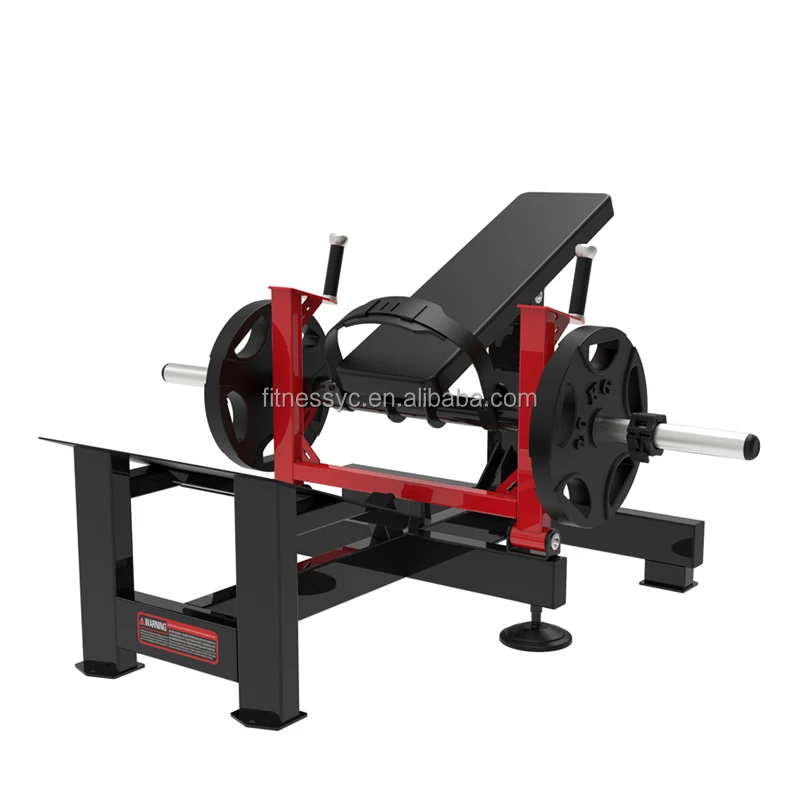 New Arrival Body Building Fitness Gym Commercial Equipment Squat Machine Hammer Strength Plate Loaded Hip Belt Squat YC-960A