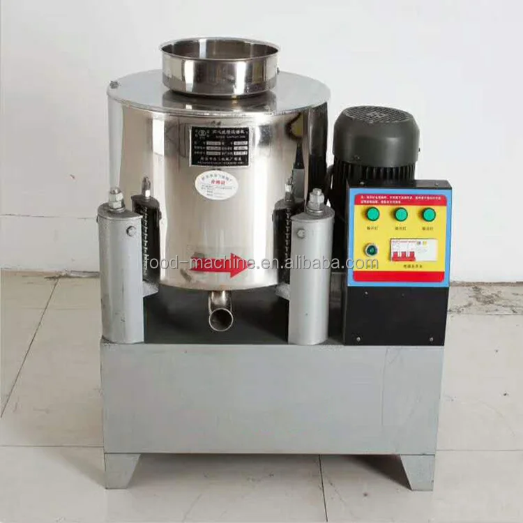 Stainless Steel Commercial Oil Separator Cooking Automatic Centrifugal Oil Filtering Machine
