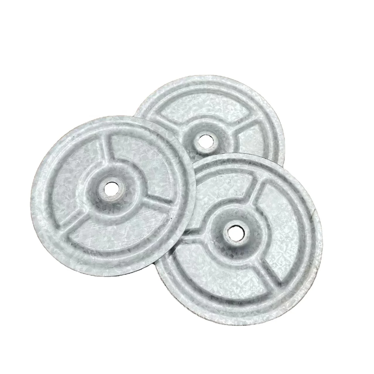 Factory hot Sale Roofing Accessories Metal Plates Fasteners Are Made Of Aluminum Insulation Plates Roofing Screws Seam Plates