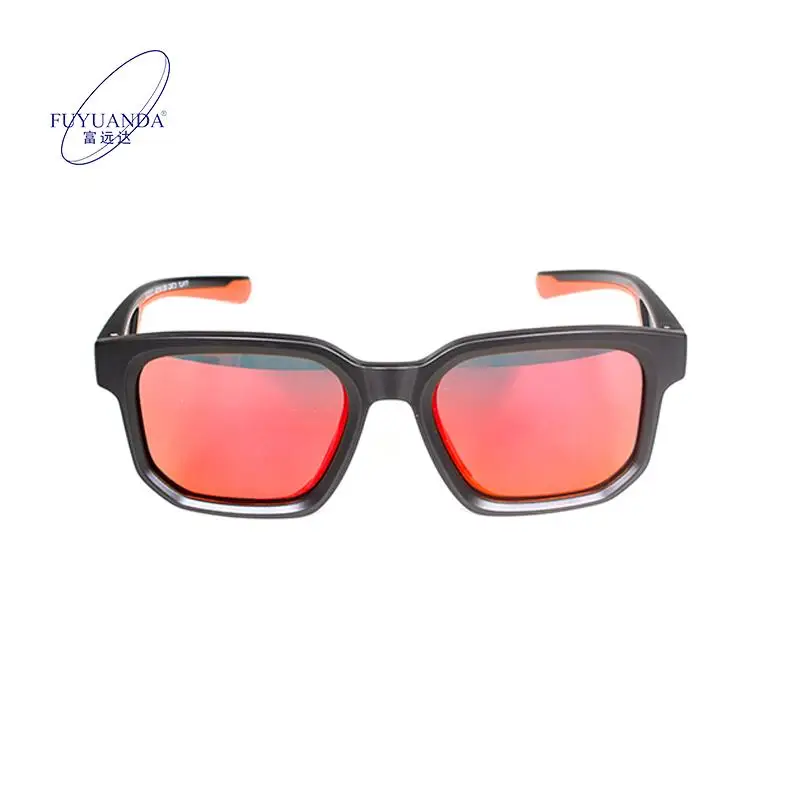Unisex New PC Anaglyph 3D Glasses Universal White Frame Black Plastic/Oculos Movie Game DVD Cinema Viewing Red Blue Cyan Filters