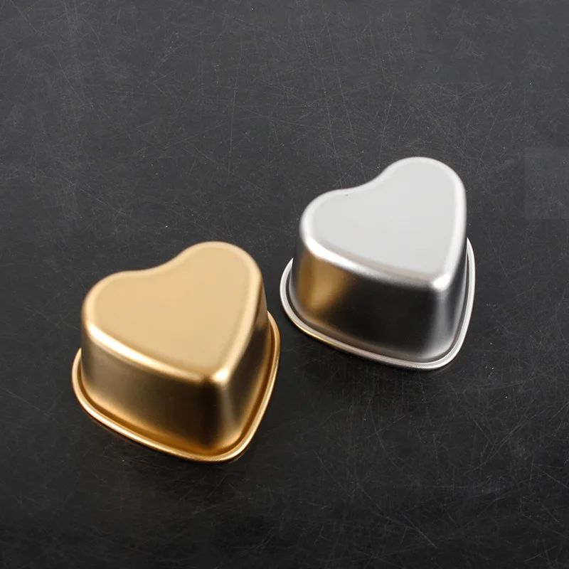Heart Shaped Stainless Steel Sauce Cup,Using Safe Materials,Can Be Used To Store Snacks, Desserts, Candies And Snacks.