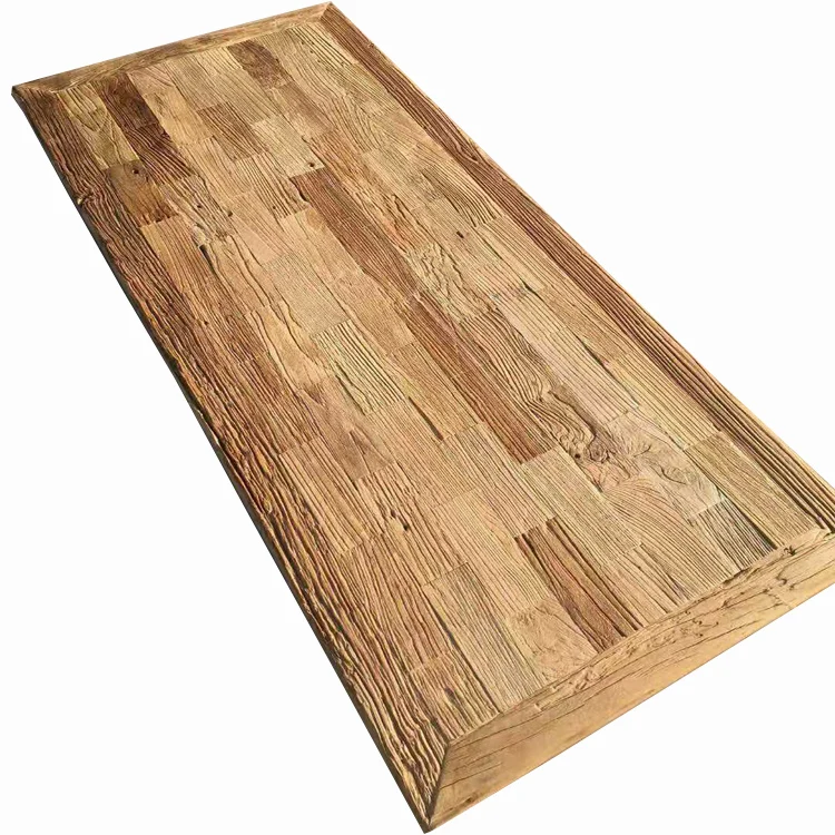 
Chinese antique retro solid wooden wood furniture desk slab kitchen coffee office outdoor gardening bar dining table top 