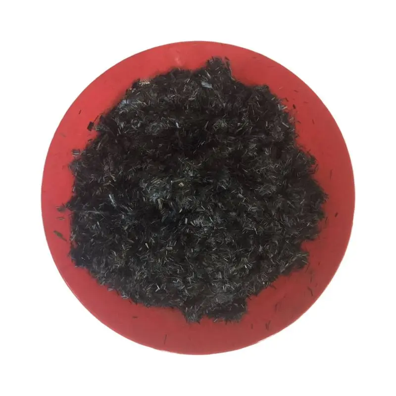 factory wholesale high quality basalt fiber for concrete 6.0mm chopped basalt fiber