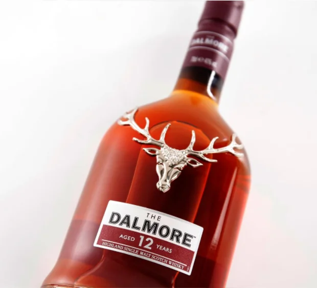 High Quality Tin Adhesive Sticker Waterproof Wine Bottle Metal Label For Wine And Whisky Bottles Custom Printing