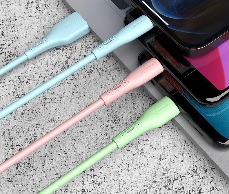 Новое поступление 1,3 м TPE Быстрая зарядка 3 в 1 usb зарядный кабель usb для iphone type c micro usb кабель