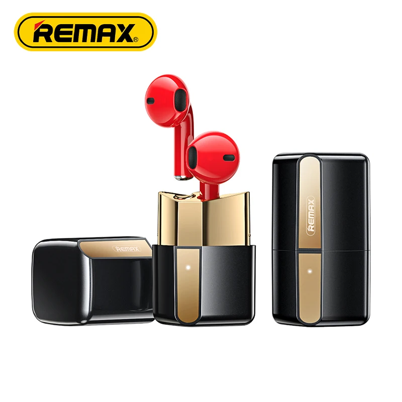 REMAX Wholesale Lipstick Tws-5 Translator Gaming Auriculares Tws Wireless Bluetooth 5.2 Headphone Earbuds Earphone