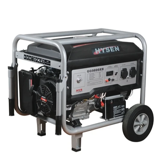 Dynamo generating electricity chongqing 7.5kva 7.5kw power 7.5 kw generator 8KW 18HP 8 kw Gasoline Generator