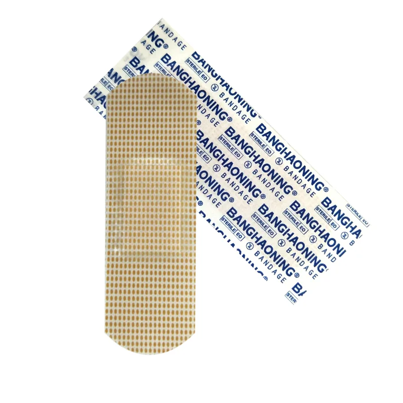 Banghaoning PE OEM Printed band aid Adhesive Bandage waterproof Adhesive Plaster Band Aid Plaster adhesive plaster