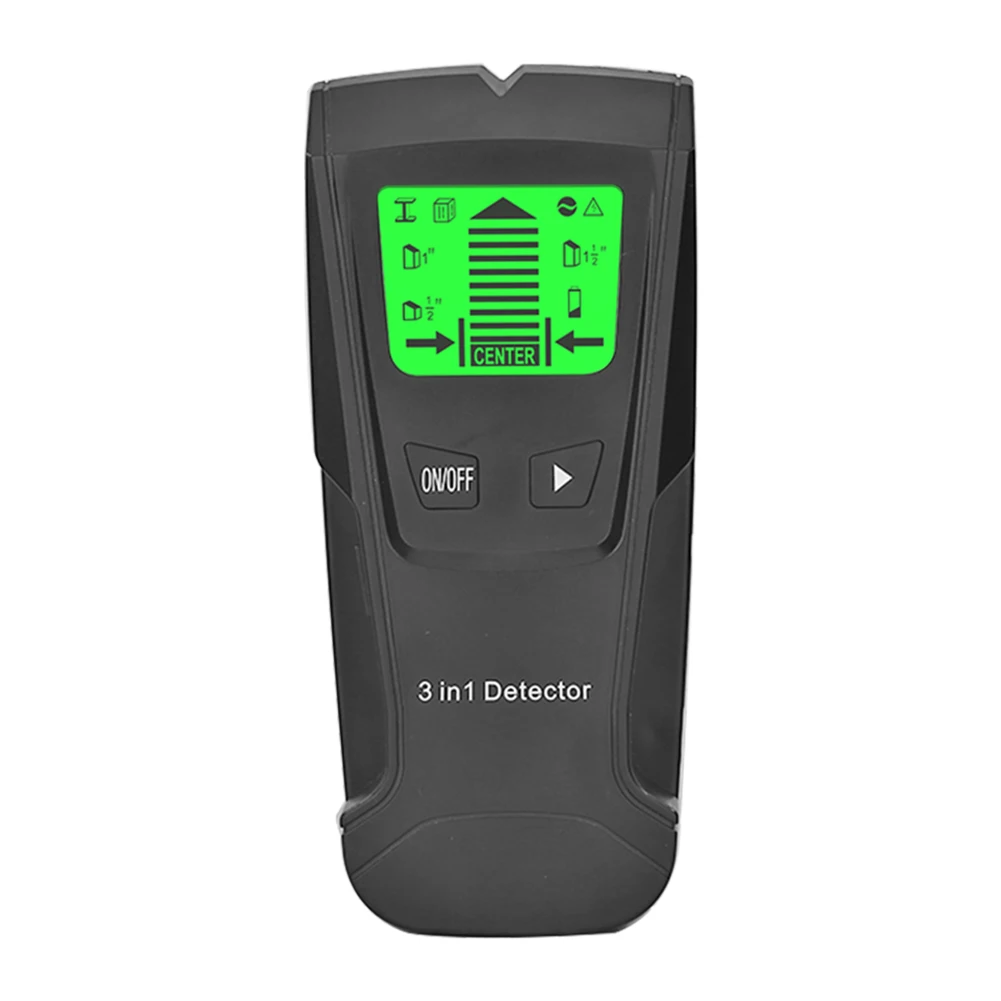3 In 1 Metal Detector TH210 Wall Thickness Gauge Backlight Wall Detector Wall Stud Finder Electronic Scanner