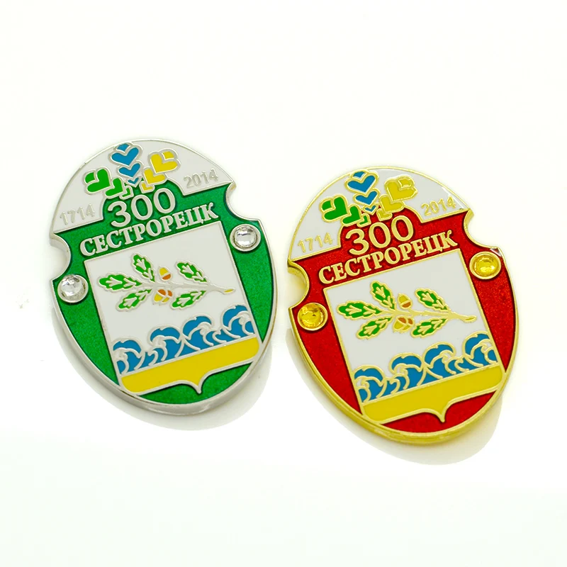 Custom 3d Frame Glitter Enamel Pin Funny Movie Brooches Lapel Pin Badges Hard Enamel Metal Pin
