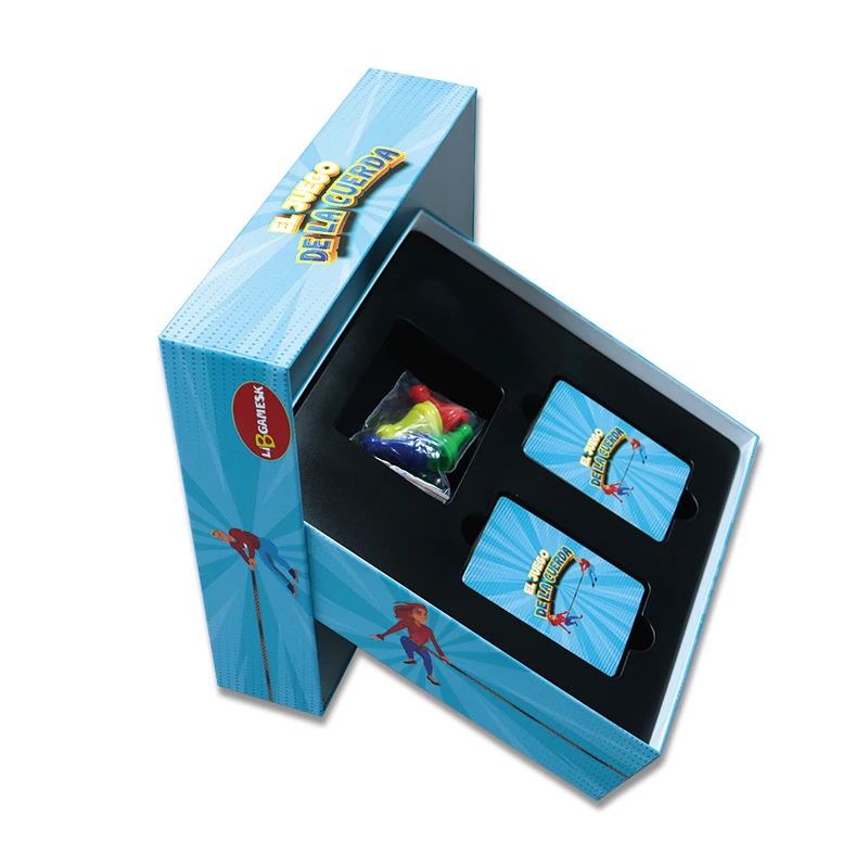 High quality design paper card board game customized personal party family table card board game with colorful box