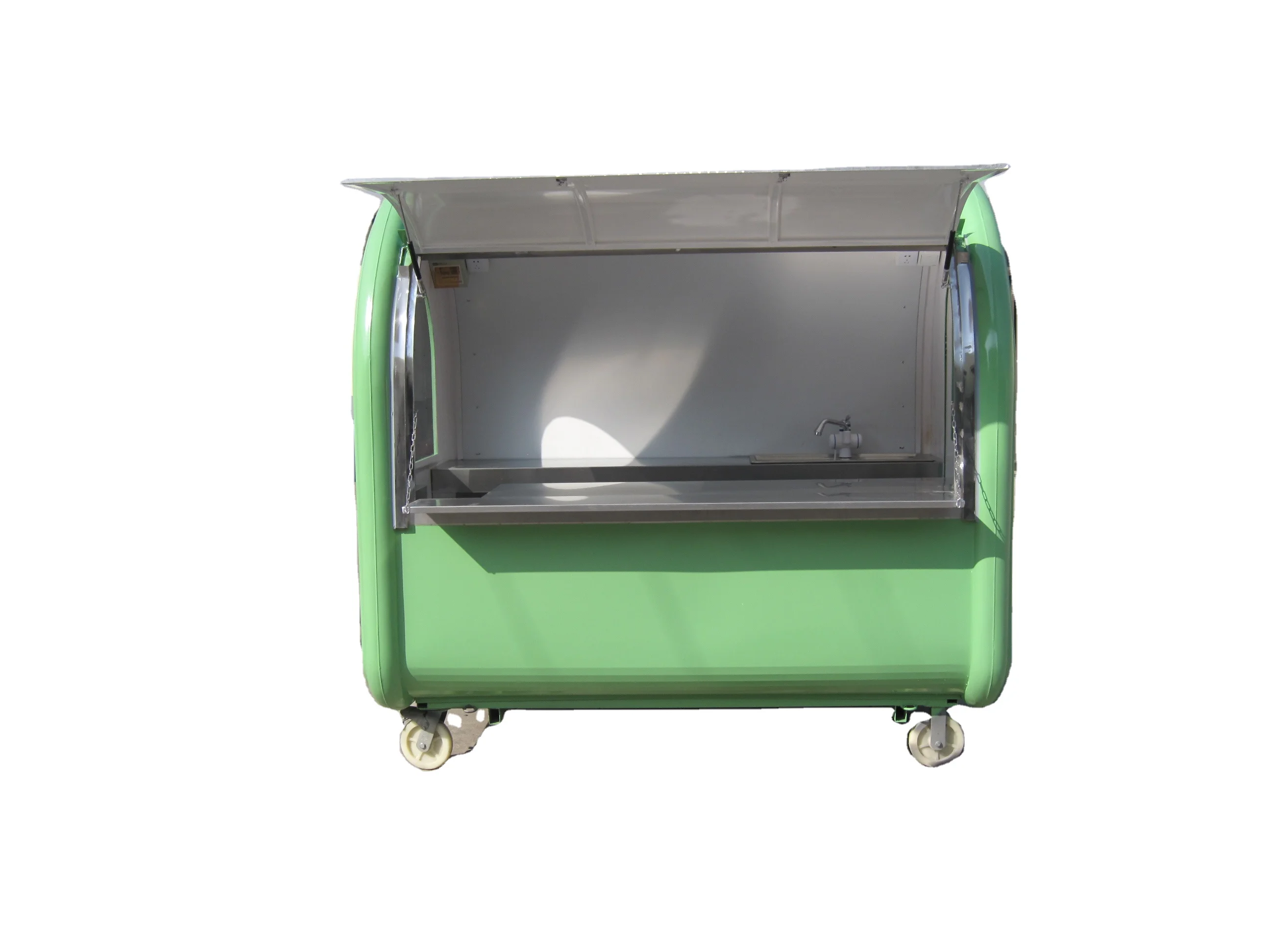 Тележка для фаст-завтрака мобильный кухонный трейлер тележка кофе гамбургеров продажи