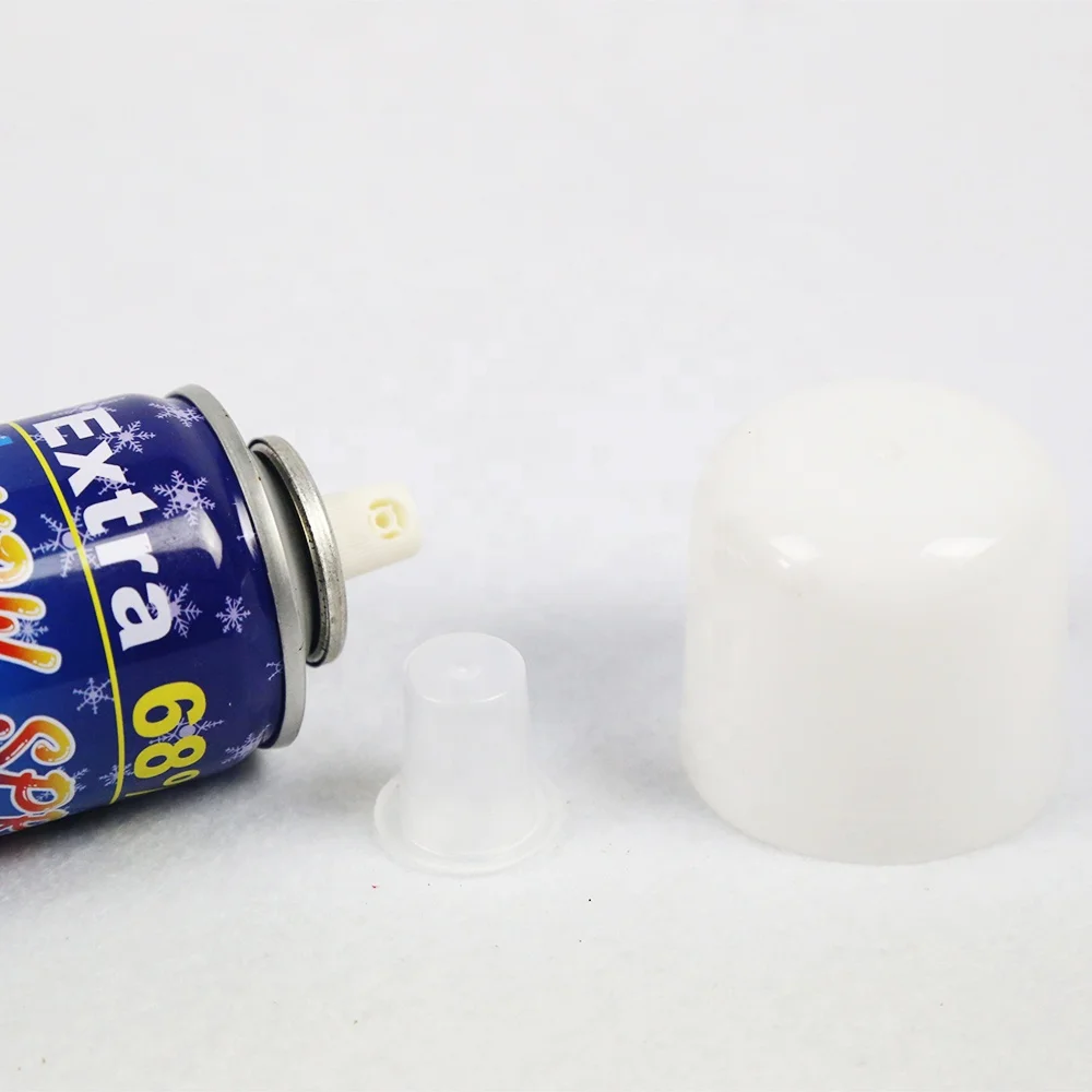 OEM Snow Spray Foam Flammable Environment Protection Gas Ce Melt Snow Spray Flake With ISO9001 Approved