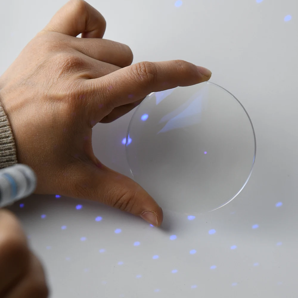 SEESEE White Base Stock Single Vision Clear Base Optical Lenses Low Reflection Blue Light Blocking Lenses