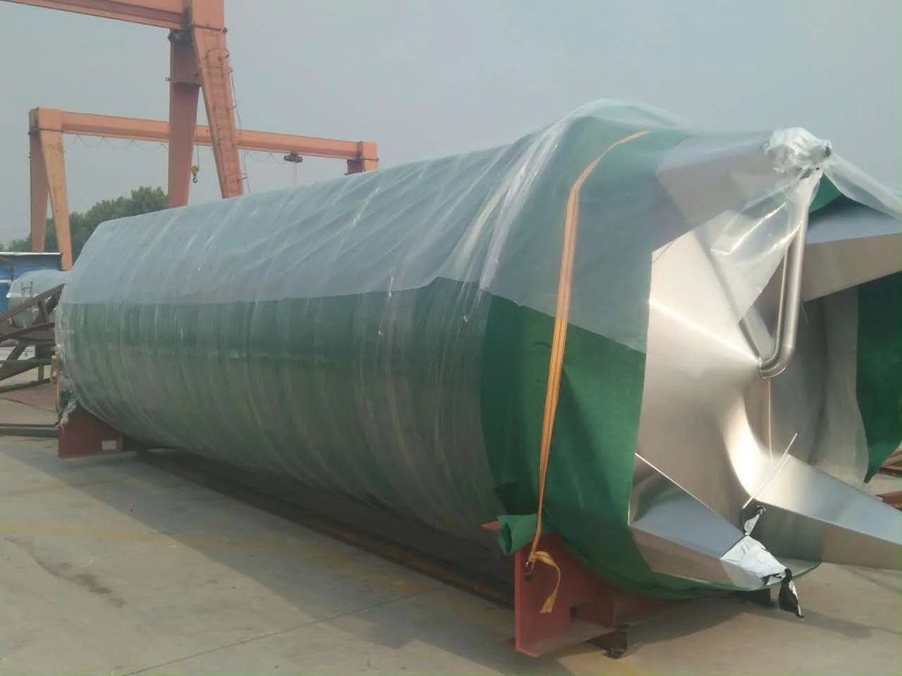  5000L высококачественный стальной резервуар ss316l для химического смешивания