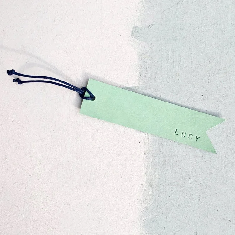 
Cow leather bookmark, custom leather colour, logo, design, direct factory price 