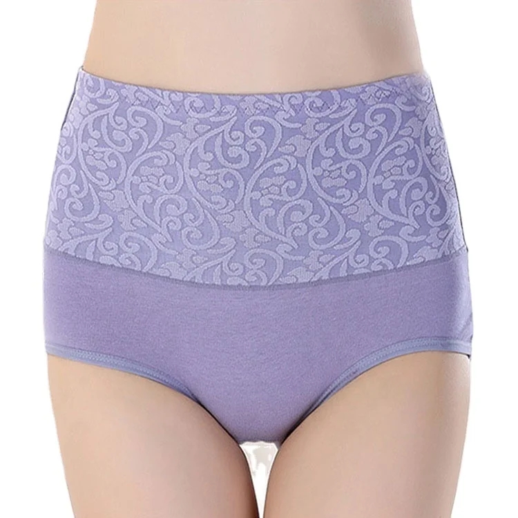 Оптовая продажа, горячая распродажа, трусики из чистого хлопка с высокой талией, женские трусики, трусики больших размеров, закрытые трусики