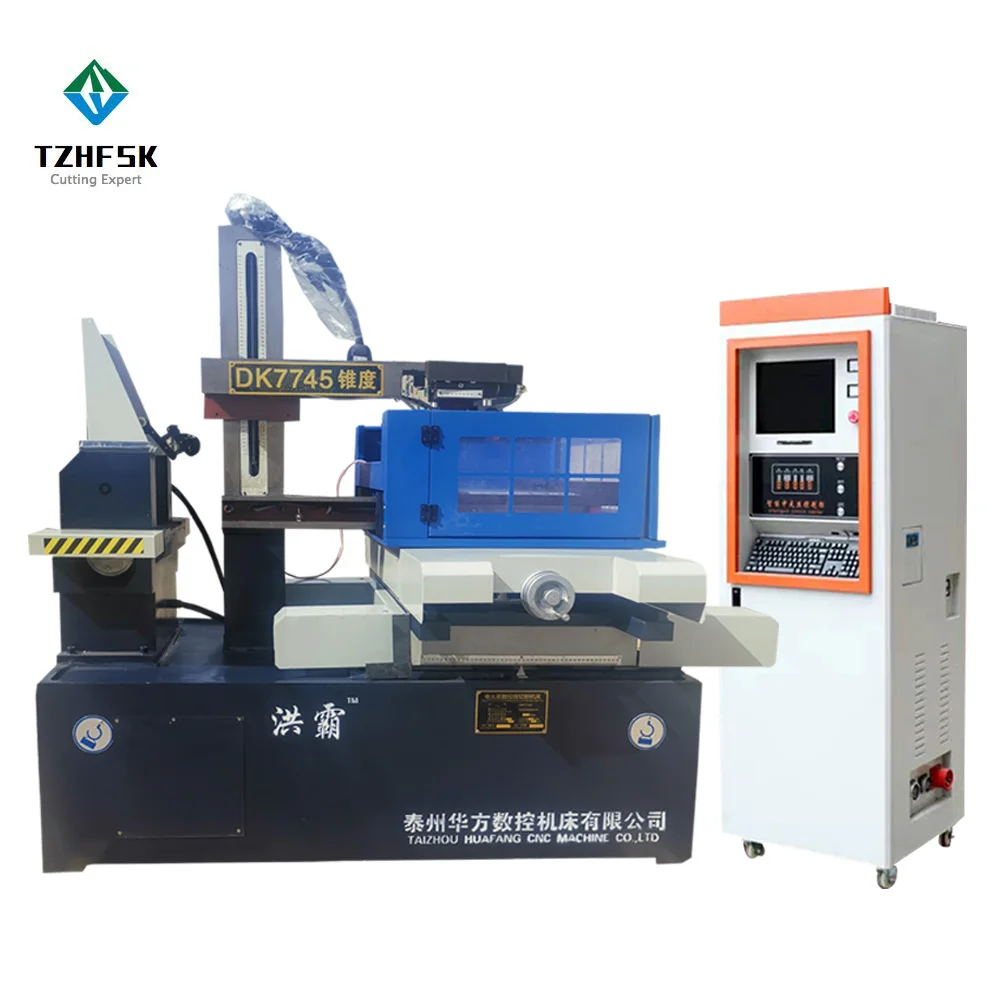 
Factory Supply Multi cut DK7745 EDM CNC Wire Cutting Machine with Multi-Cutting vertical control cabinet 
