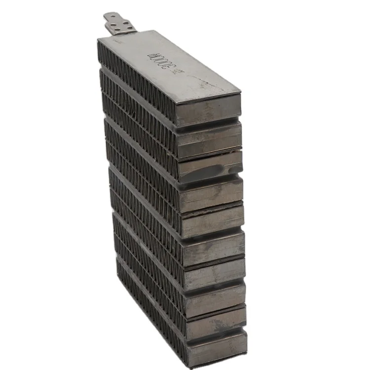 2000W Industrial Automatic Thermostat Conductive Stand Corrugated Strip Ceramic PTC Heater