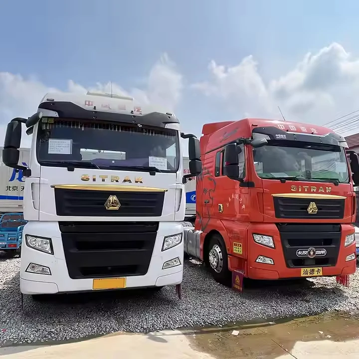 Used Sinotruck SITRAK 540 G7 Tractor Truck Heavy-Duty 6X4 4X2 6X2R 10 Wheels 6 Wheels 430 480HP EURO5 2024 SITRAK Tractor Head