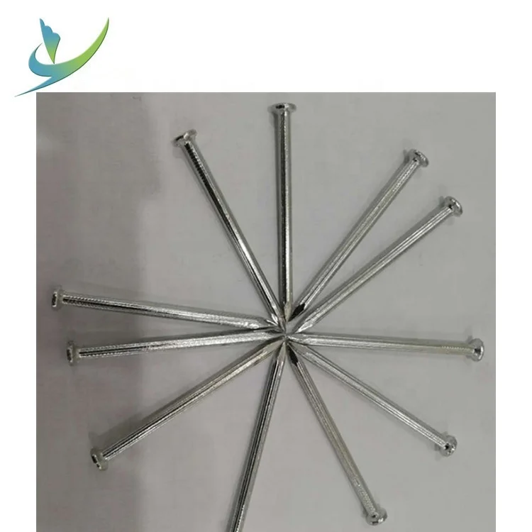 Construction Nails Steel Concrete Nails Tianjin Factory Zinc Coated GB Wiring Construction Material Concrete Nail 2 Tons CN;TIA