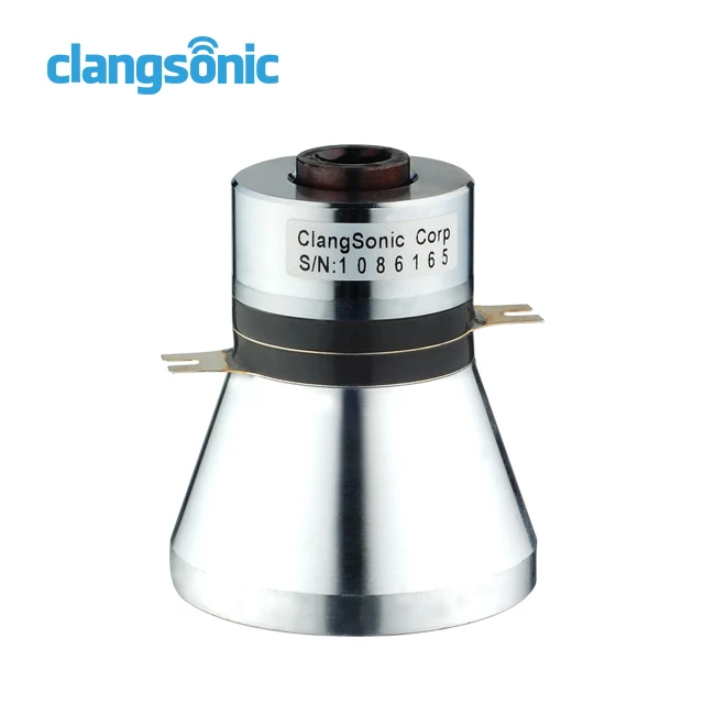 Wholesale Price 28khz Piezoelectric Transducer Vibrator 60w High Power Ultrasonic Sensor Transducer For Cleaning Machine