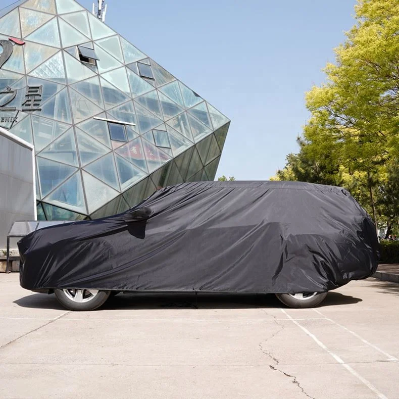 Silver-Coated Waterproof Sun Protection Auti-UV Rain Snow Car Body Cover Automatic Car Cover Outdoor