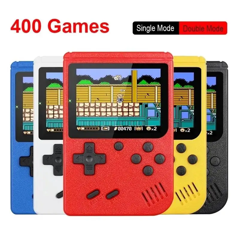 Retro Portable Handheld Mini 400 Games and in 1 TV Video Gaming Console Consola Game Box for Gift Kids