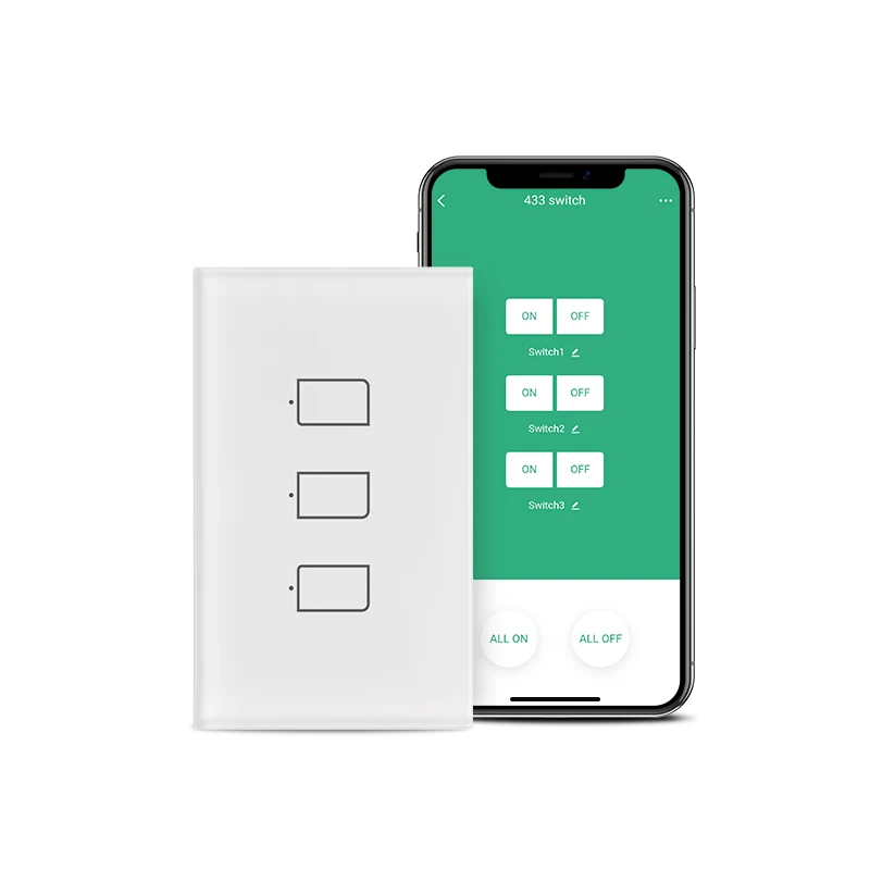 
BroadLink TC2S wireless Smart Home Wall Switch Remote Control 