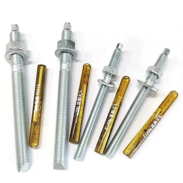 Wucai zinc high strength anchoring expansion bolt M16 chemical anchoring bolt