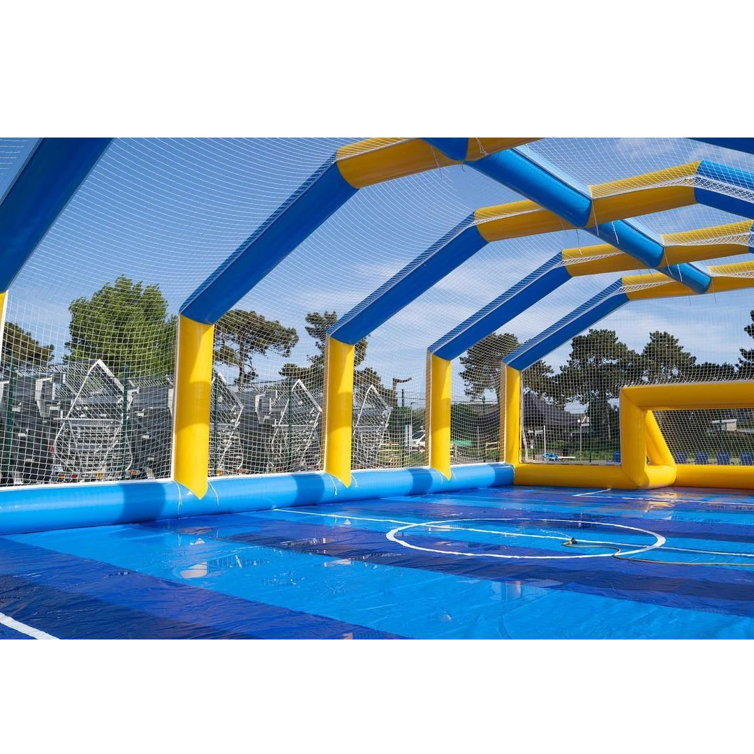 Inflatable soccer structure tennis sports stadium pitch Field Inflatable Football Inflatable Football Arena Court