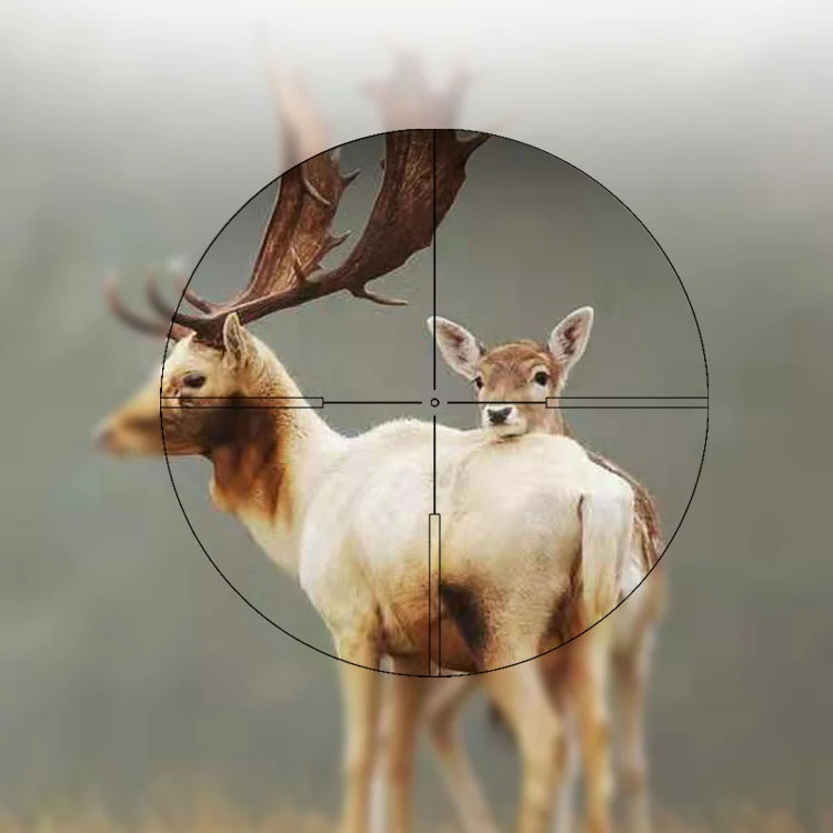 Outdoor Long range 1-4X24 optic scope hunting tactical optical scopes sight