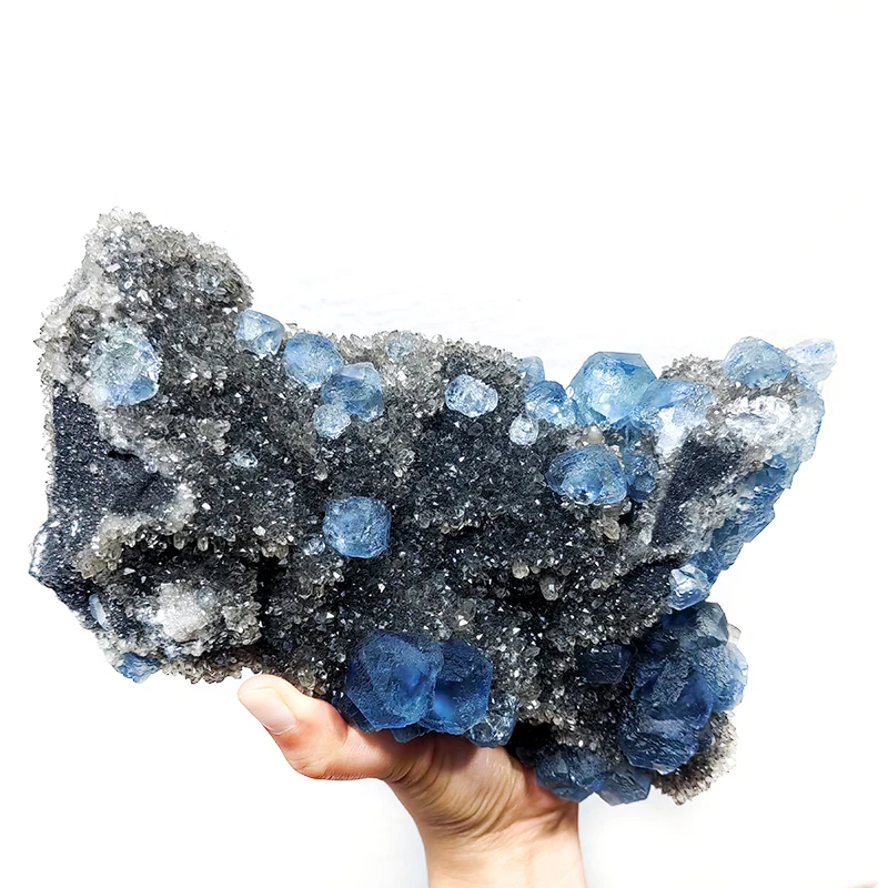 Wholesale High Quality Rare Mineral Specimen Rough Fluorite Mineral Specimen crystals healing stones For Decoration