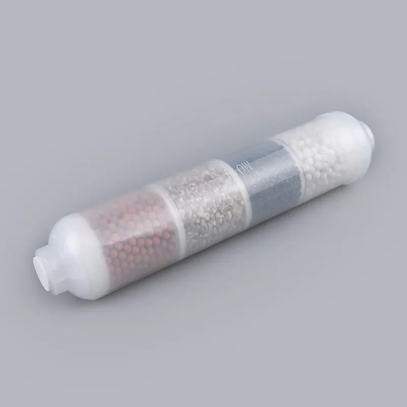 4 in 1 Water Purifier Filter Cartridge Carbon Mineral Tourmaline Far Infrared Ball filter inside Inline Alkaline Filter