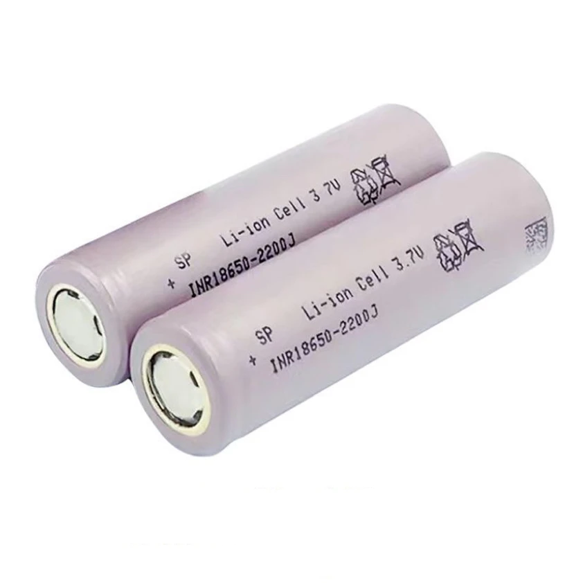 Rechargeable 18650 3.7v 2200mah li ion 8.14wh battery 18650 2200mah 3.7v with 2c 3c 5c 8c