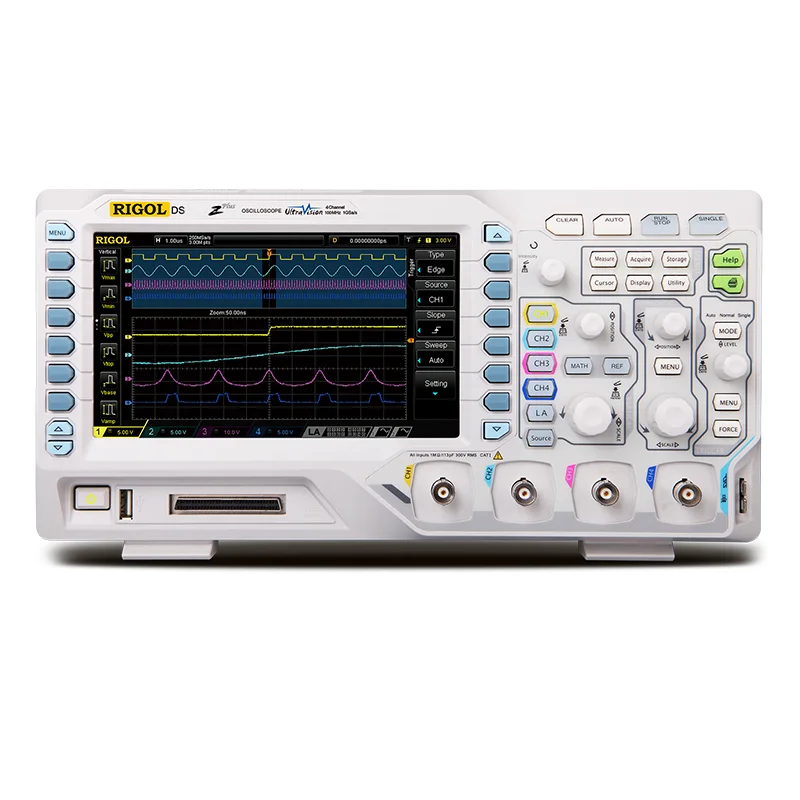 Цифровой осциллограф RIGOL DS1104Z PLUS 4CH 100 мГц