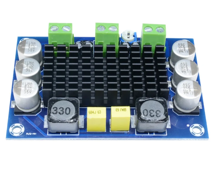 10000 TPA3116D2 моно 100 Вт плата цифрового усилителя, цифровая аудиомощность, DIY HIFI Amp Модуль 12-26 В постоянного тока