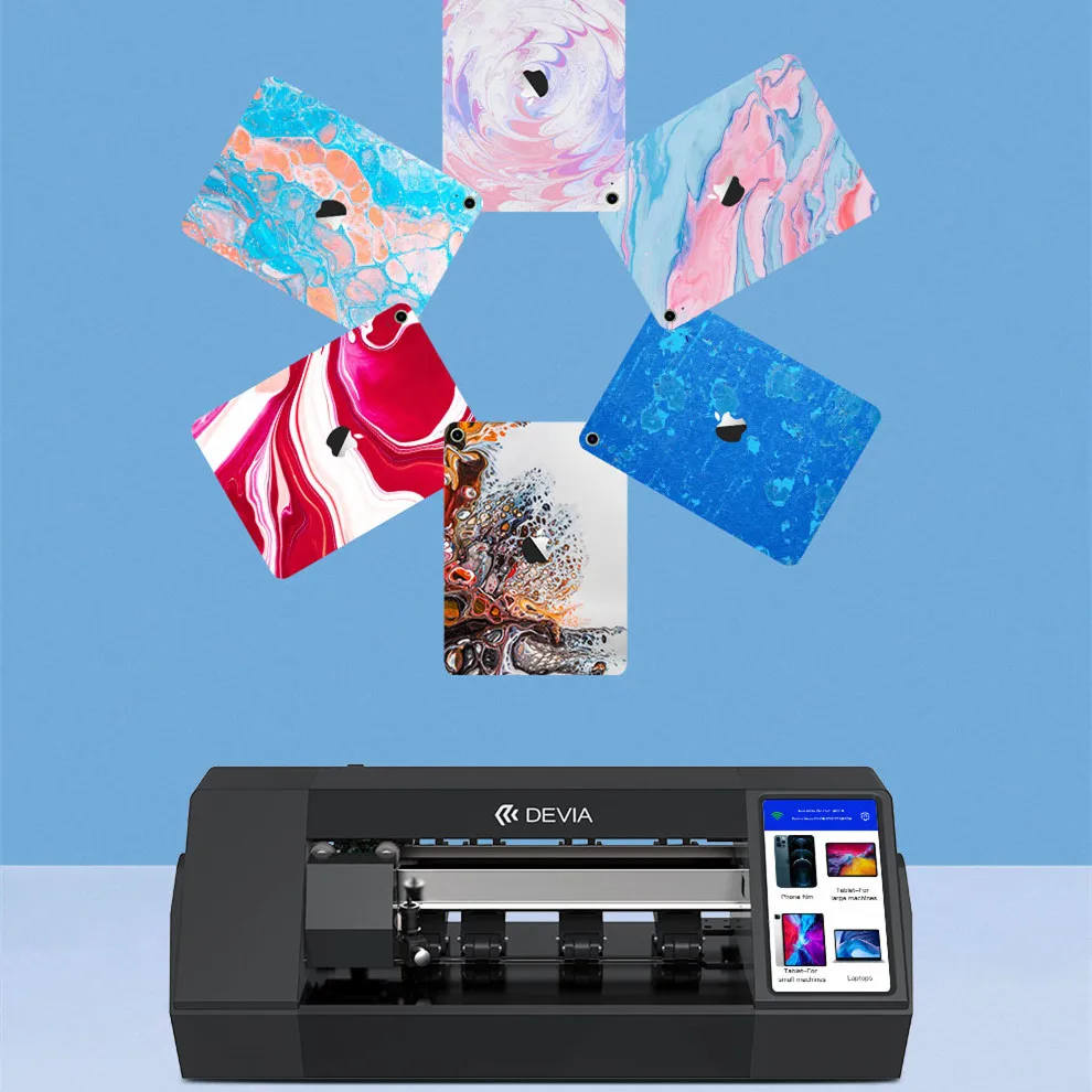 Devia Black Touch Screen 16 inch Should Hydrogel Machine Glass Cutting Machine Sticker Cutter Screen Protector Machine Cutter