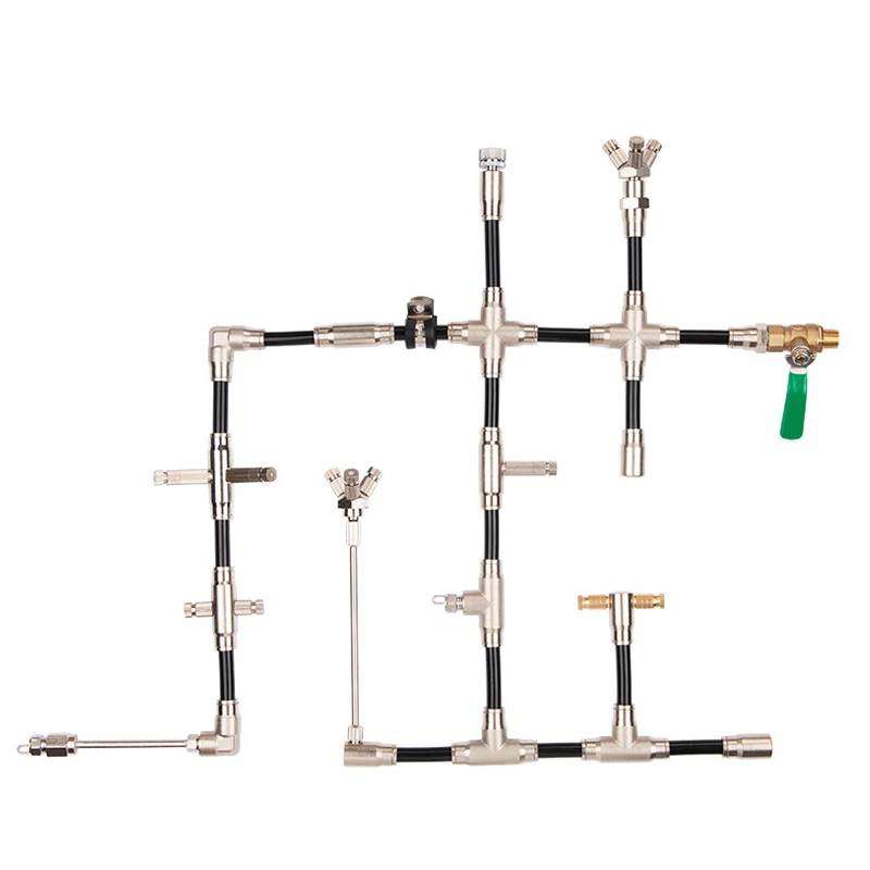 High pressure 3/8' Brass slip lock connector quick connecting connector for high pressure mist cooling system