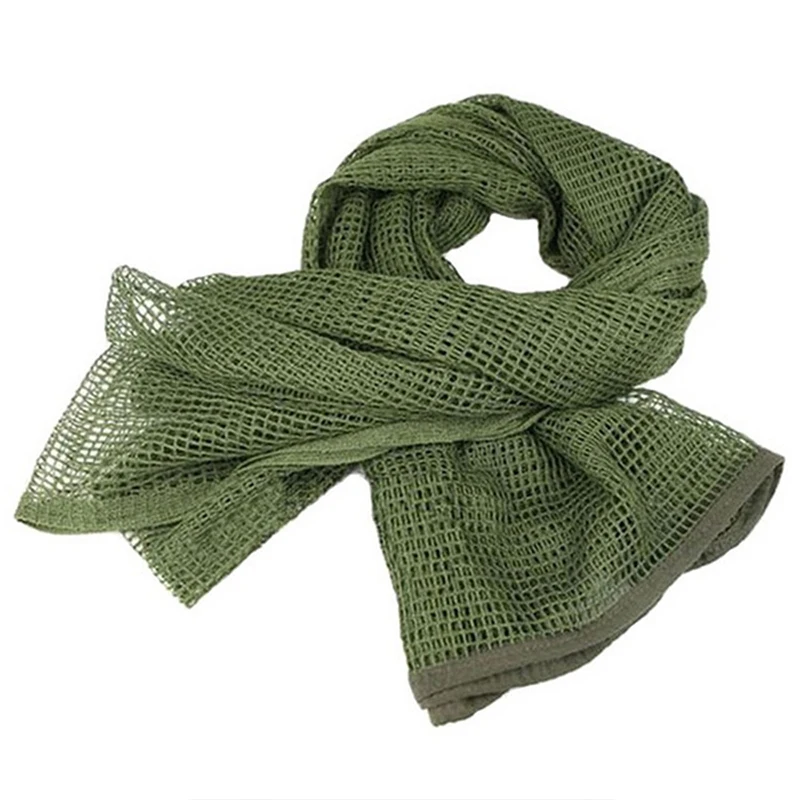 Factory custom outdoor tactical net Summer Sun protection breathable bib square CS camouflage hunting mesh mask