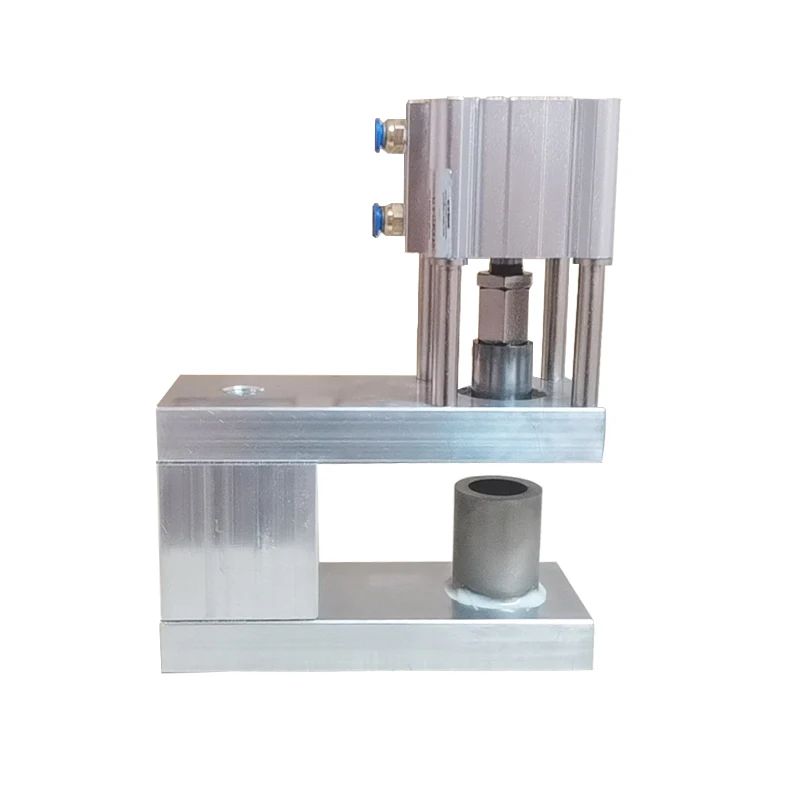 Cup shape mask machine Punch hole Pneumatic Punch 27MM Round Punching machine