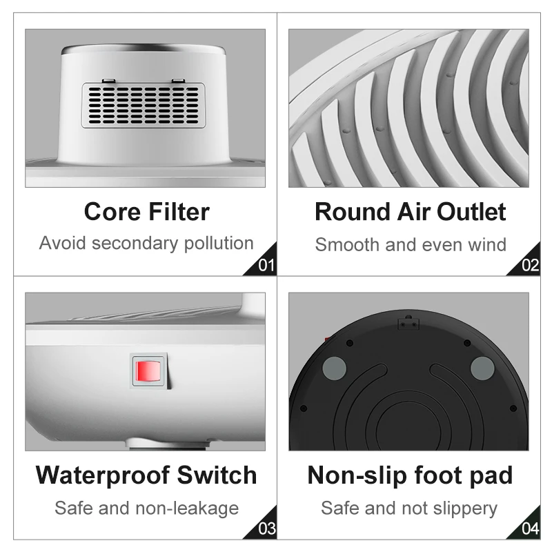 Высококачественный электрический ионный фен 136D 700 Вт 220 В для ухода за кожей и тела автоматическая сушилка ног с воздушной