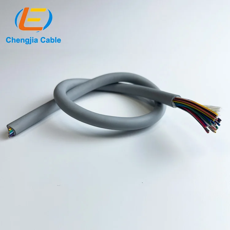 Высокогибкий кабель с сертификацией CE буксирный для роботов силовой line0 25 мм2