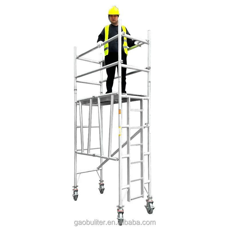 Aluminium Facade Scaffolding and working tower and mobile multi-function working platform