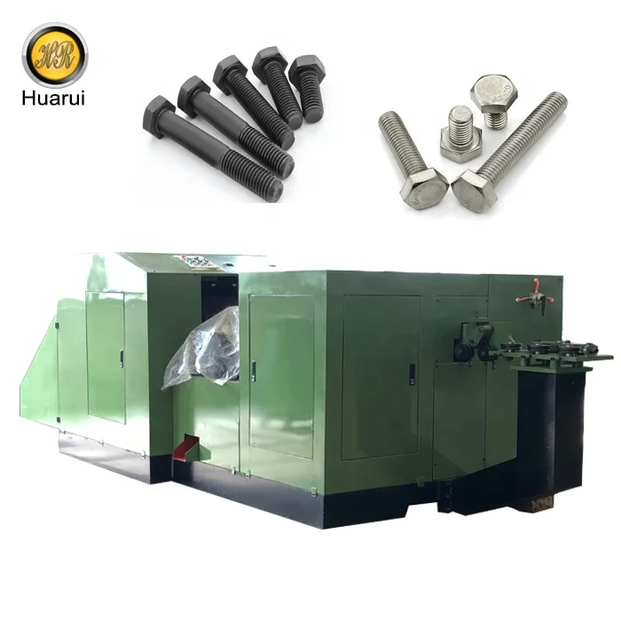 Huarui Machinery M8-M36  Hex bolt making machine nut making machine industrial furnace galvanizing line