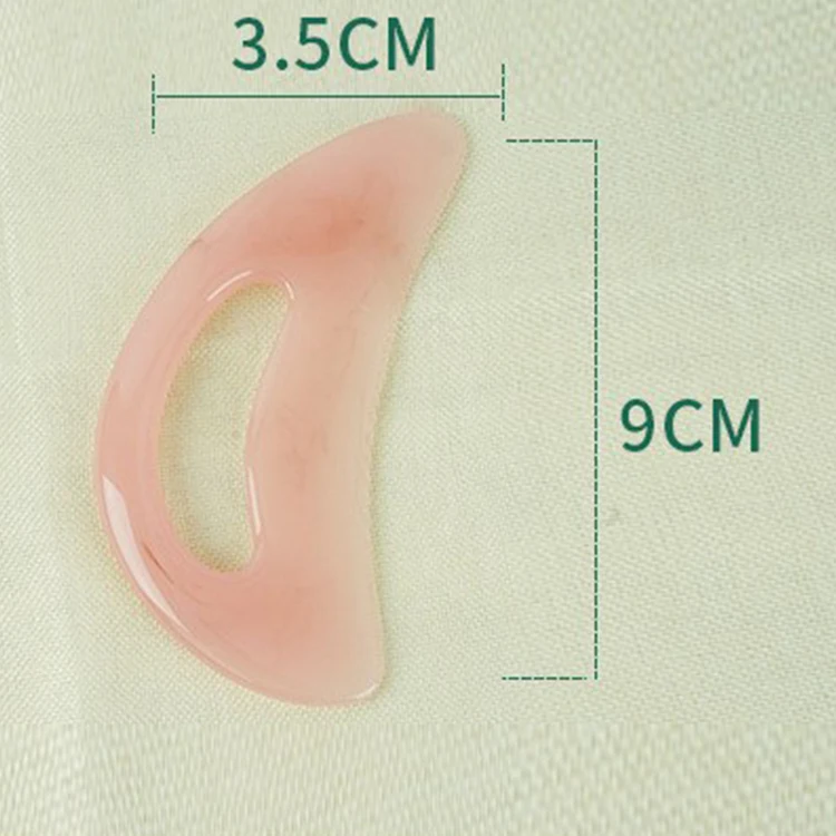 Big resin body gua sha masajeadora beeswax scraping board plastic Resin Massage For Face Neck durable Beeswax gua sha instrument