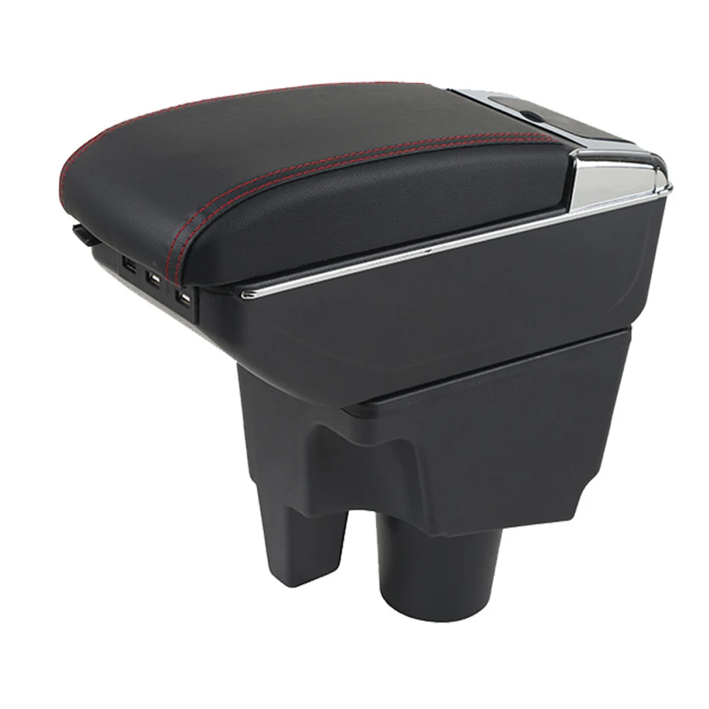 Hot Selling Car Armrest Box Armrest With USB Charger Cup Holder Car Storage Box Console Organizer For Toyota Prius Aqua Japan