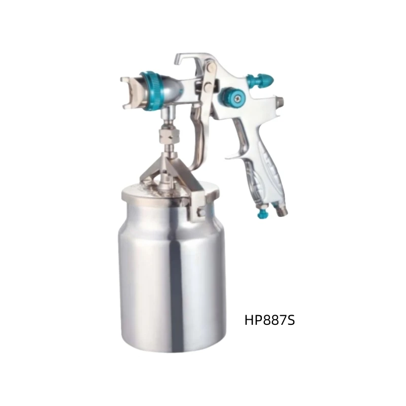 0.5/0.8/1.0mm Nozzle Professional Auto Spray Paint Painting Gun Automotive Refinishing Air Pneumatic Hvlp Car Paint